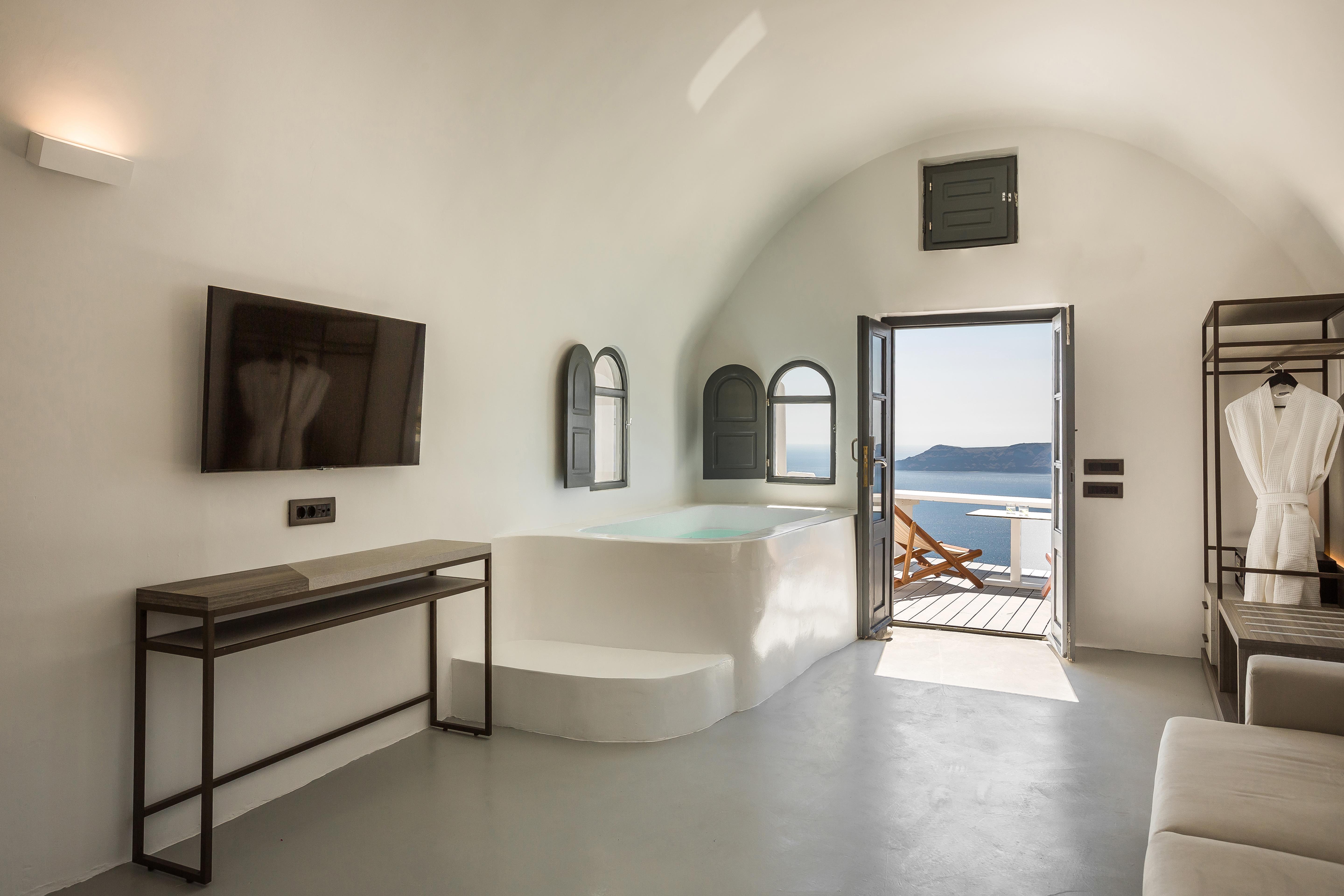 Sun Rocks Boutique Hotel (Adults Only) Firostefani Exterior foto