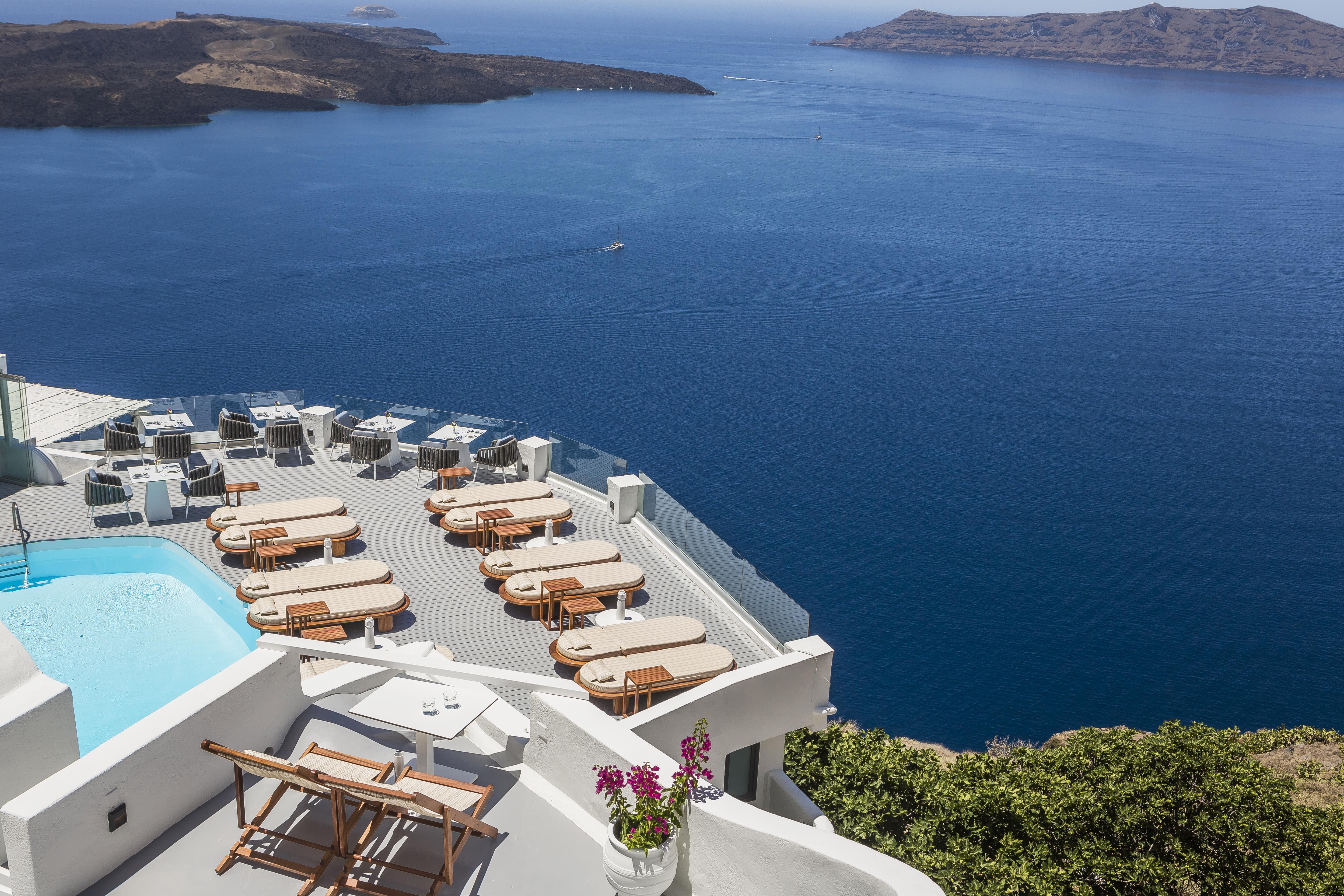 Sun Rocks Boutique Hotel (Adults Only) Firostefani Exterior foto